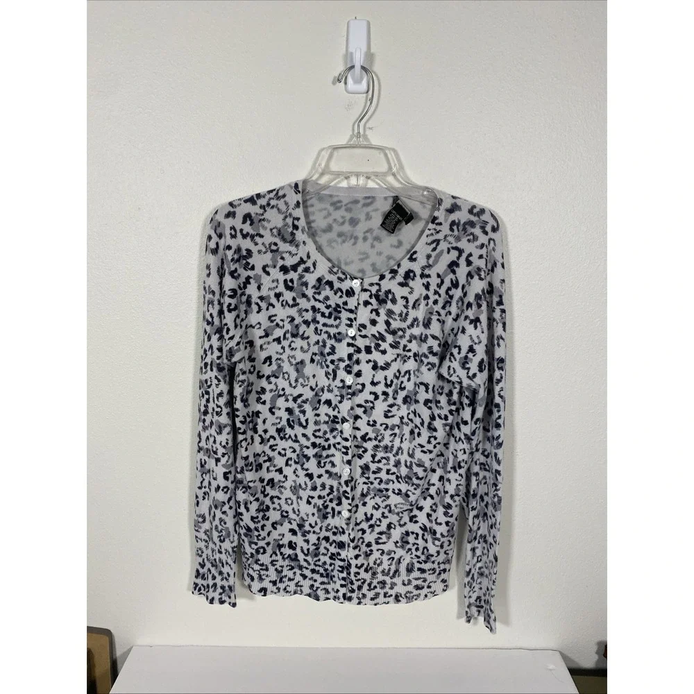 Peek & Peck L/S‎ Cardigan Large Women's X1